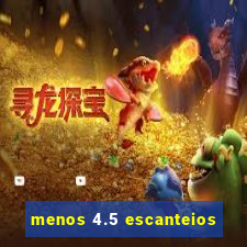 menos 4.5 escanteios