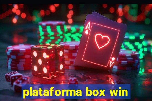 plataforma box win
