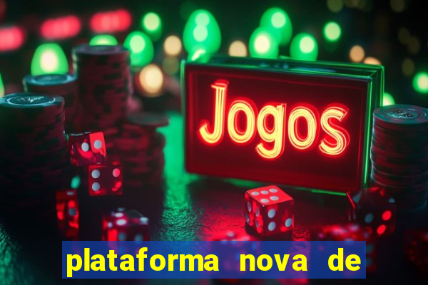 plataforma nova de 3 reais