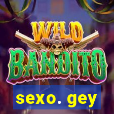 sexo. gey