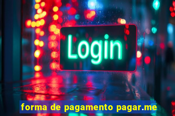 forma de pagamento pagar.me