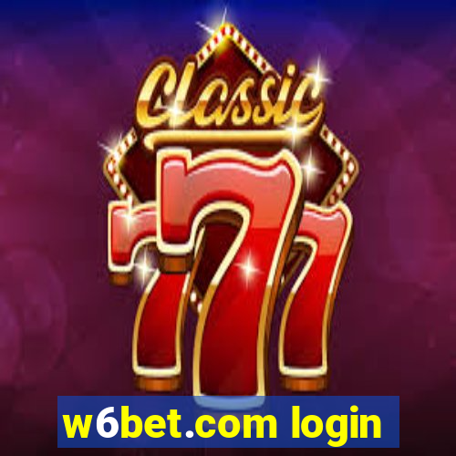 w6bet.com login