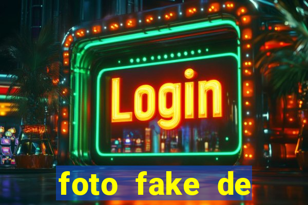foto fake de mulher no espelho