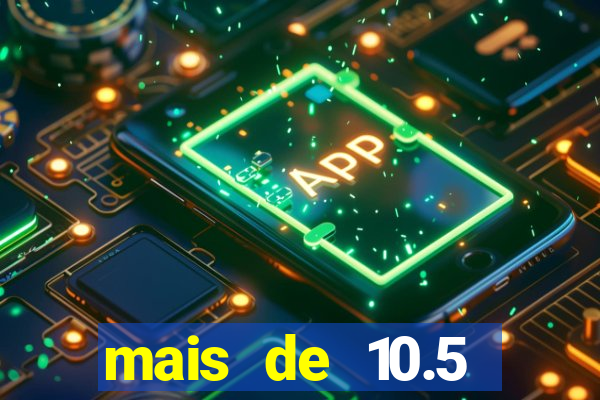 mais de 10.5 escanteios o que significa