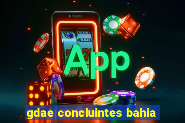 gdae concluintes bahia