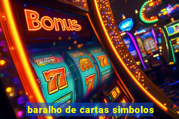 baralho de cartas simbolos