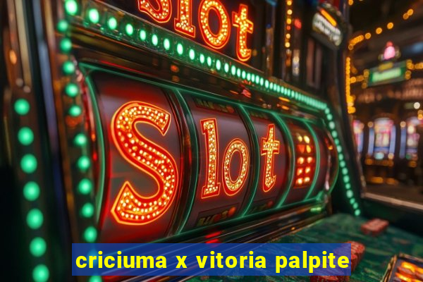 criciuma x vitoria palpite