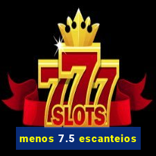 menos 7.5 escanteios