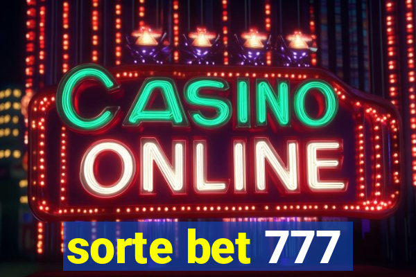 sorte bet 777