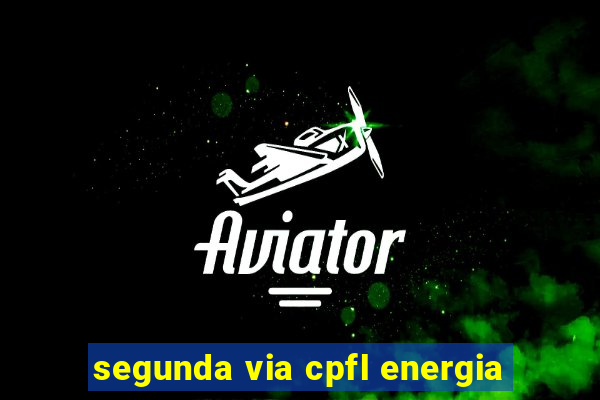 segunda via cpfl energia