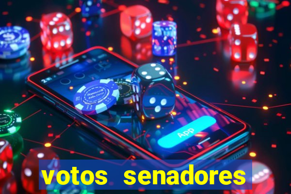 votos senadores impeachment moraes