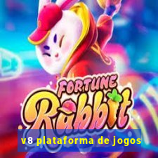 v8 plataforma de jogos