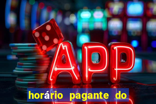 horário pagante do fortune tiger