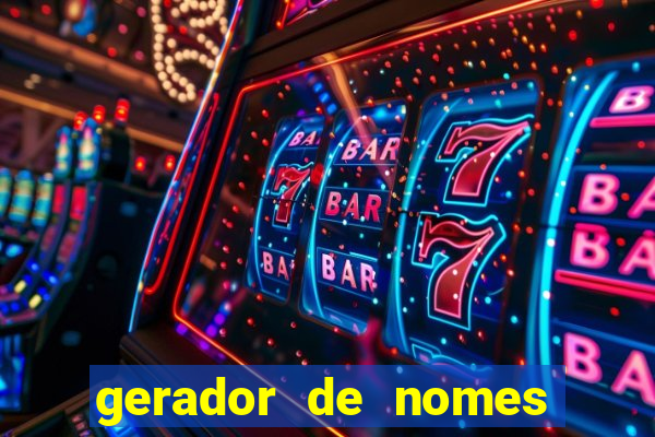 gerador de nomes de guerra