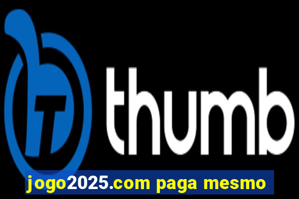 jogo2025.com paga mesmo