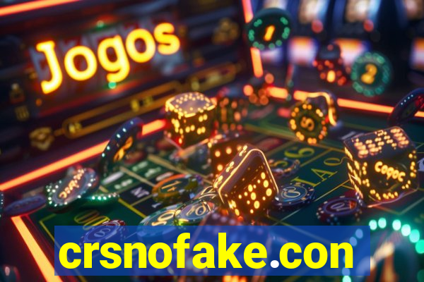 crsnofake.con