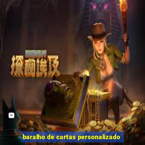 baralho de cartas personalizado