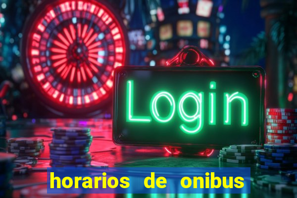 horarios de onibus cassino cidade nova