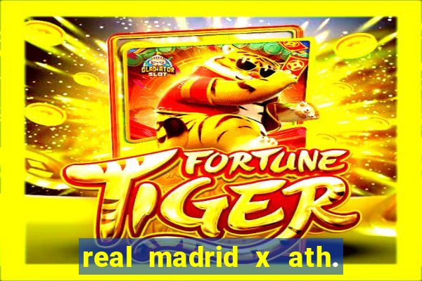 real madrid x ath. bilbao palpite