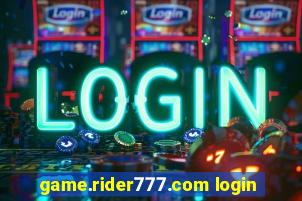 game.rider777.com login
