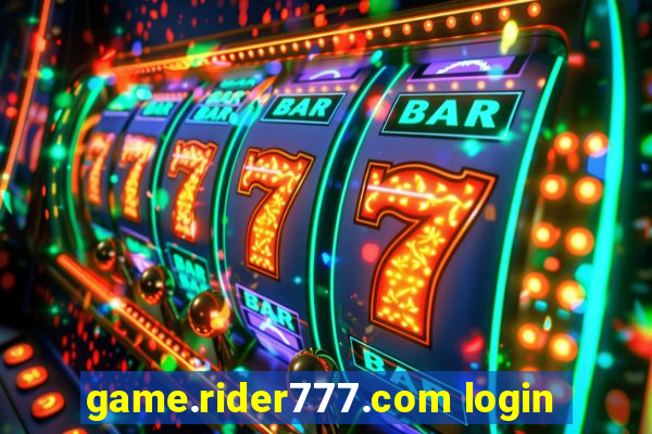 game.rider777.com login