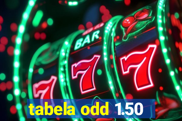tabela odd 1.50