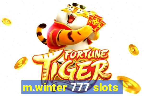 m.winter 777 slots