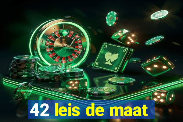 42 leis de maat