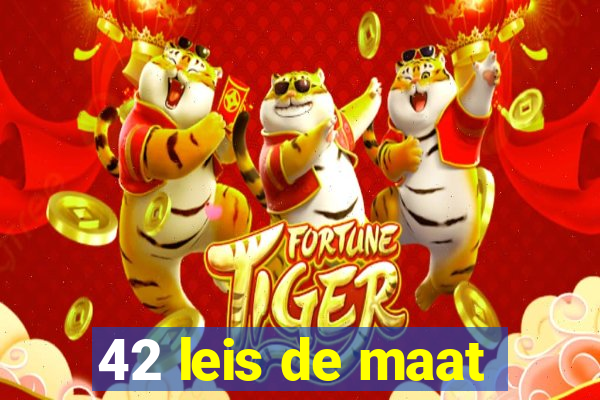 42 leis de maat