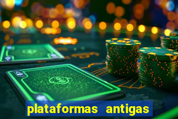 plataformas antigas de jogos
