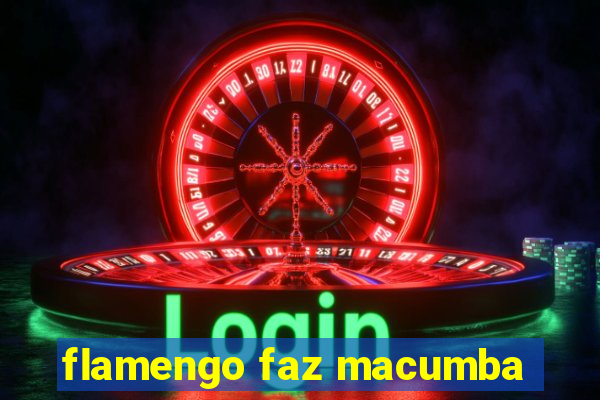 flamengo faz macumba