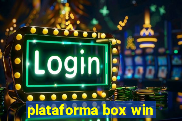 plataforma box win