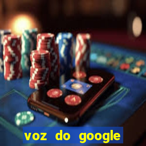 voz do google tradutor homem