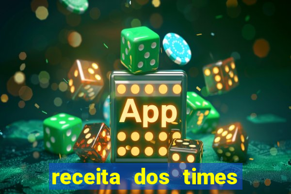 receita dos times brasileiros 2024