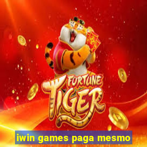 iwin games paga mesmo