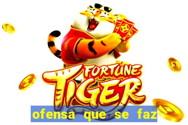 ofensa que se faz a alguem injuria codycross