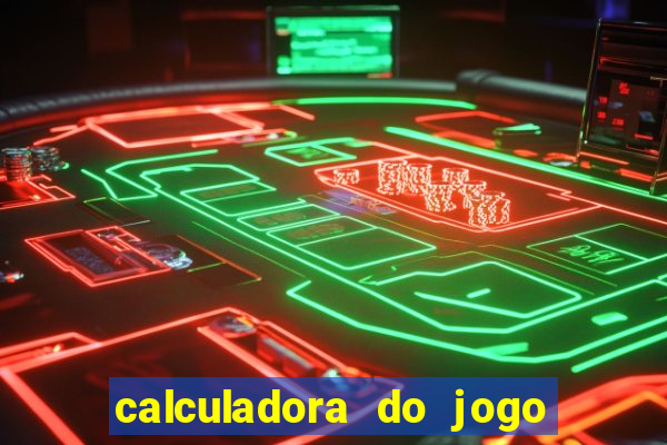 calculadora do jogo do bicho
