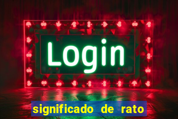 significado de rato na umbanda