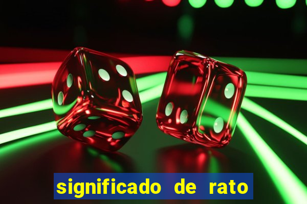 significado de rato na umbanda