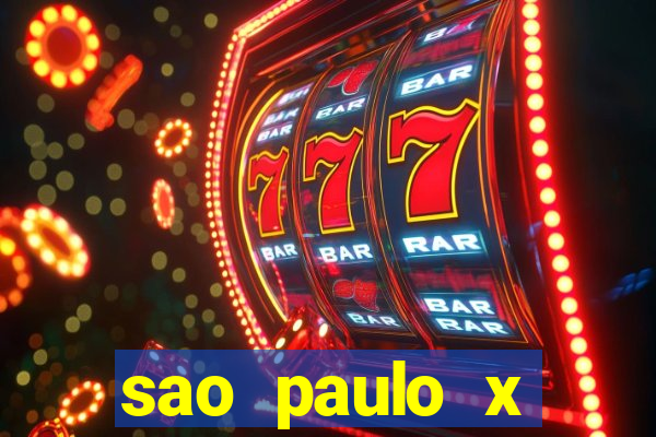 sao paulo x botafogo palpite