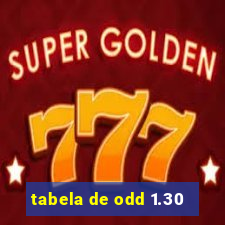 tabela de odd 1.30