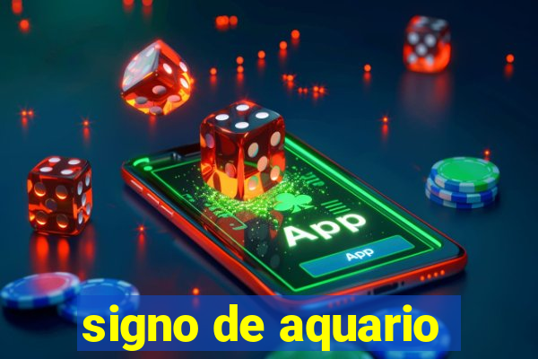 signo de aquario