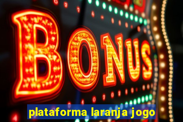plataforma laranja jogo