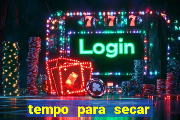 tempo para secar cola de cano