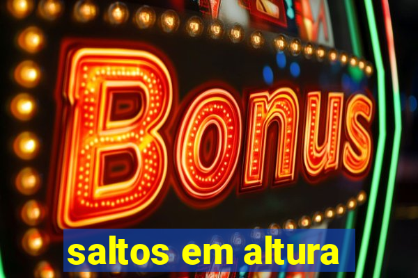 saltos em altura