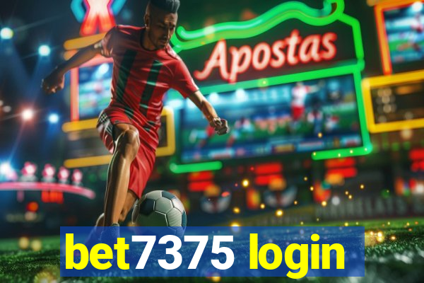 bet7375 login