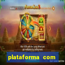 plataforma com porcentagem de ganhos
