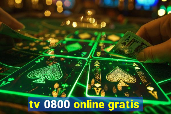tv 0800 online gratis