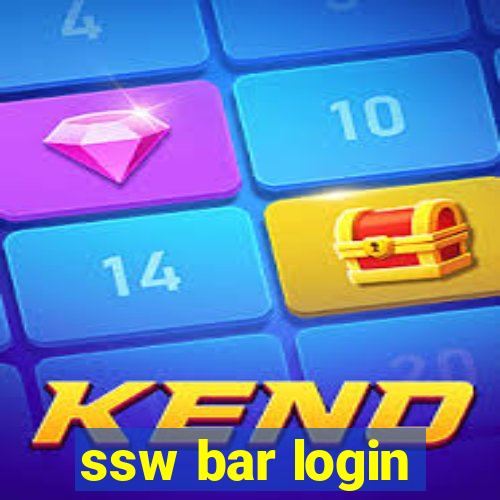 ssw bar login