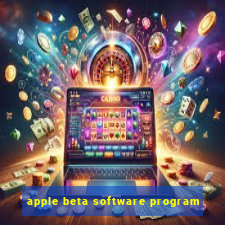 apple beta software program